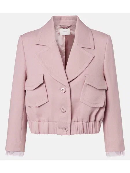 Geacă Dorothee Schumacher din organza roz