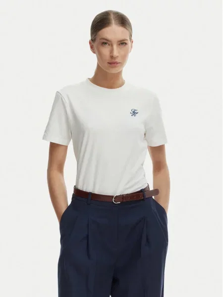 Tommy Hilfiger Koszulka Kobiety jednolity S biały
