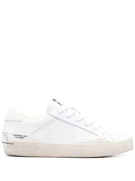 Tenisky Crime London s oděrkami bílé