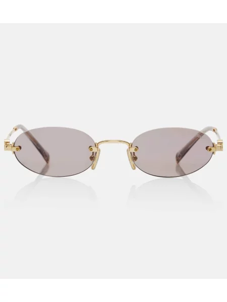 Ochelari de soare Miu Miu auriu