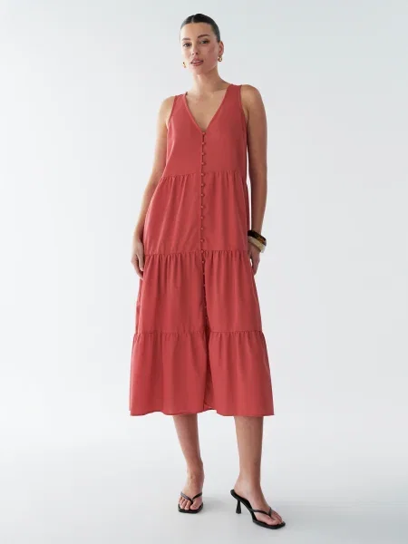 BWLDR Rochie Polly homar portocaliu