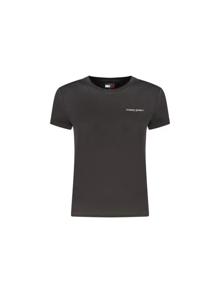 Tričko Tommy Jeans černé
