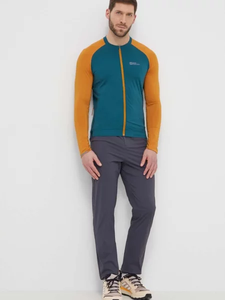 Športni pulover Jack Wolfskin Gravex zelena
