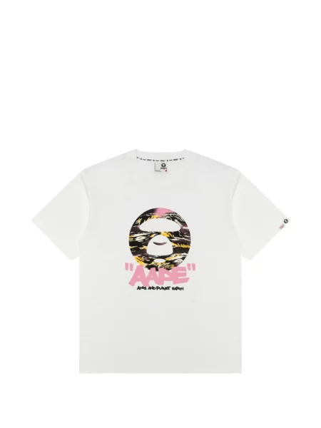 Tricou Aape By A Bathing Ape scurt alb
