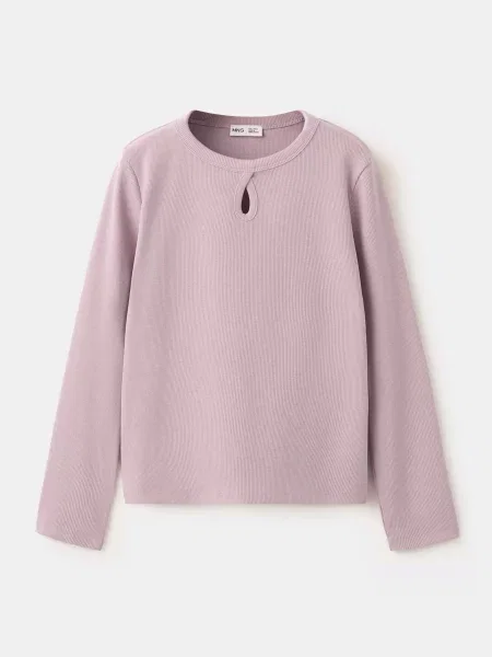 Дитячий Лонгслів MANGO фіолетовий