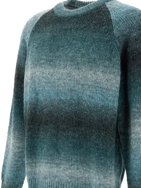 Pulover Les Deux cu gradient albastru