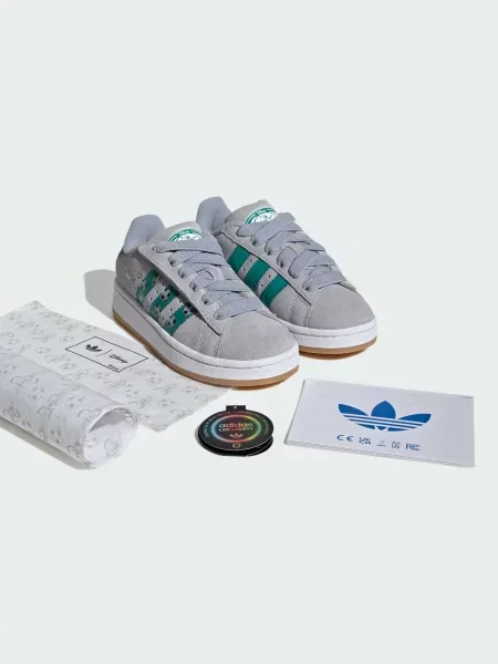 Детские кеды Adidas серые