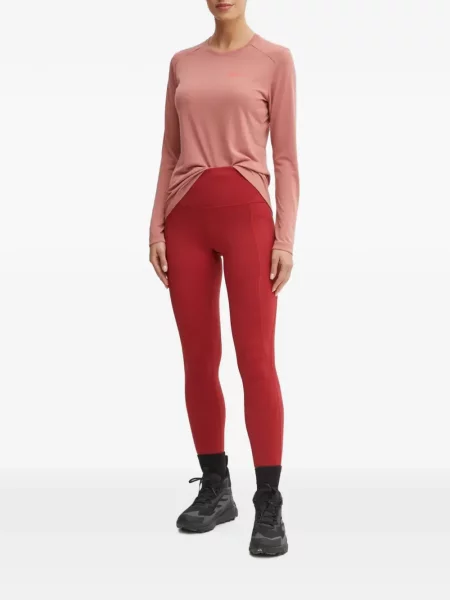 Tajice Smartwool visoki struk crvena