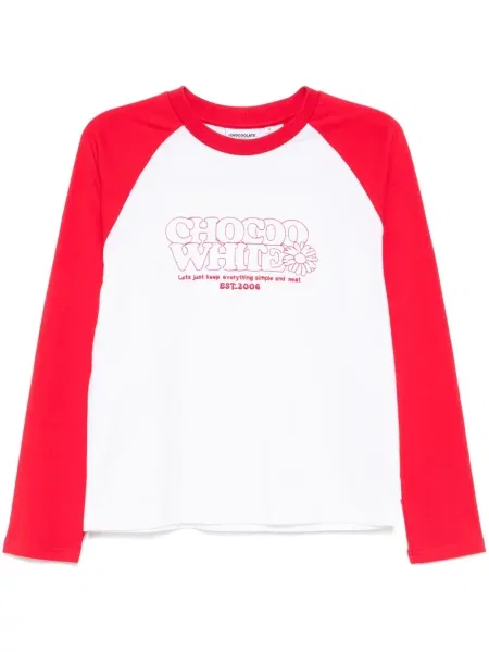 Tricou Chocoolate lung roșu