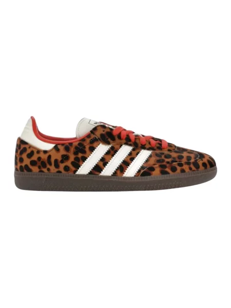 Sneakersy Adidas Samba brązowe
