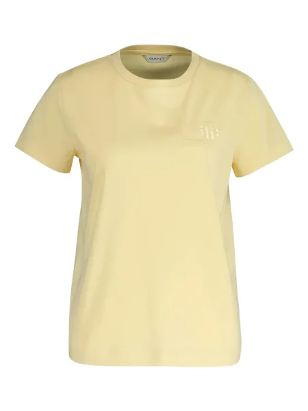 Tricou Gant galben