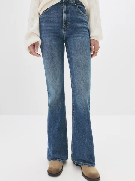 Pull&Bear Kavbojke temno modra