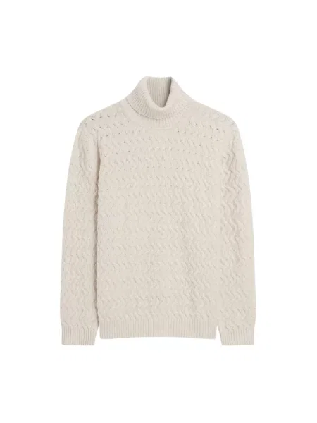 Sweter z golfem Cinque beżowy