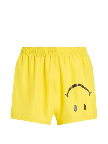 Slip de baie Moschino galben