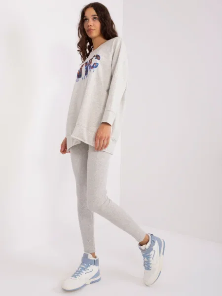 Pijamale Fashionhunters gri