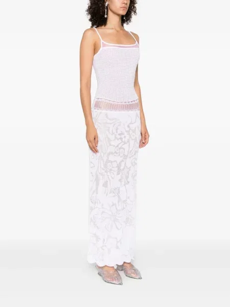 Rochie maxi Roberta Einer de costum alb