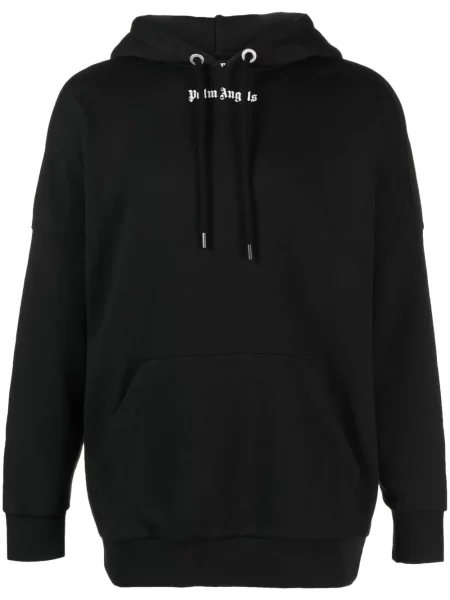 Hanorac cu glugă Palm Angels cu imagine negru