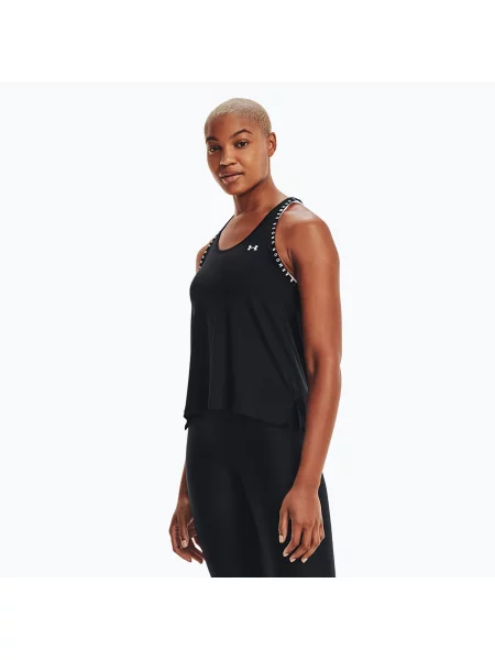 Tílko Under Armour Knockout Tank Black XS černé
