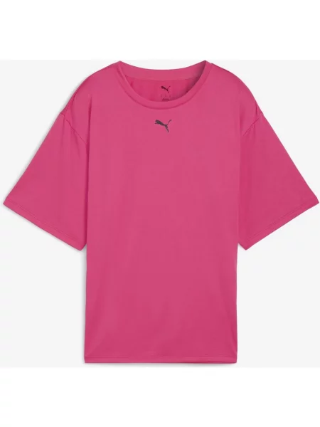 Koszulka Puma Tad Essential Relaxed krótki rękaw XS różowa