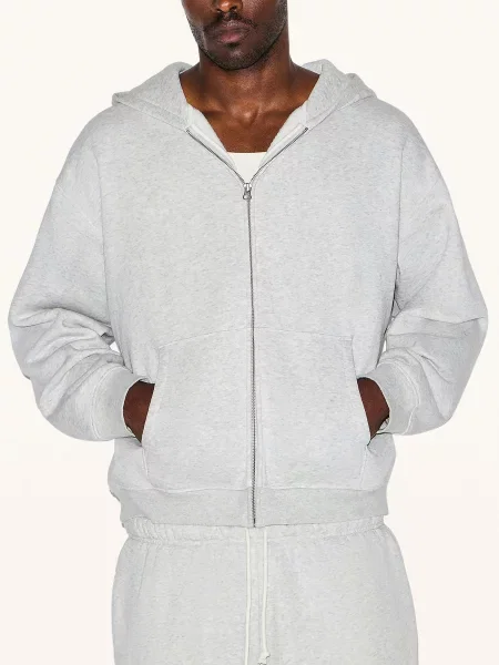 Skims Bluza Dresowa Fleece Lounge grau szary