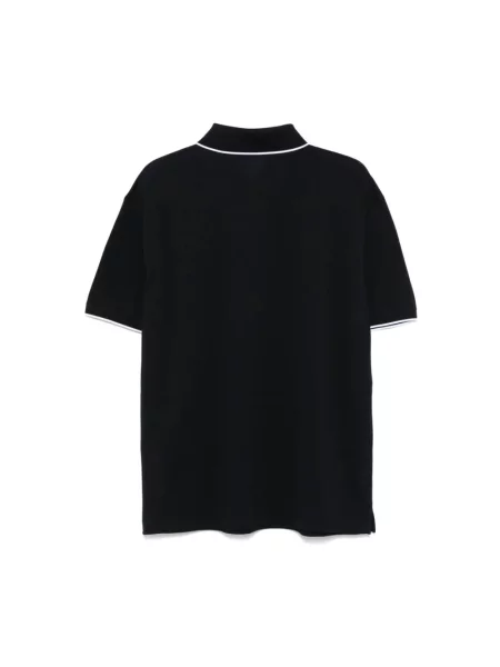 Koszulka polo Emporio Armani klasyczna niebieska