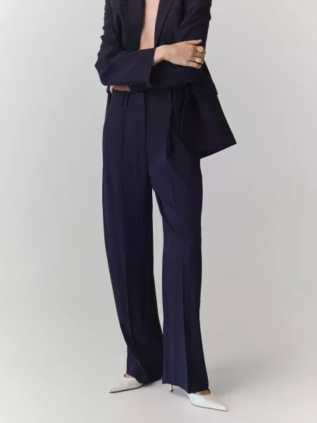 Классические брюки Mango синие