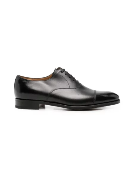 Półbuty John Lobb skórzane czarne