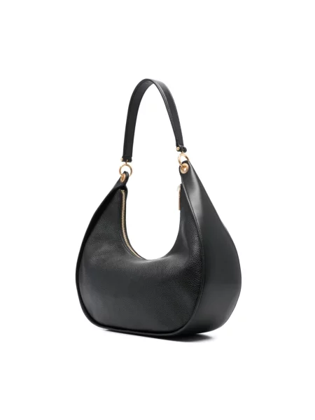 Torebka Dkny skórzana casual czarna