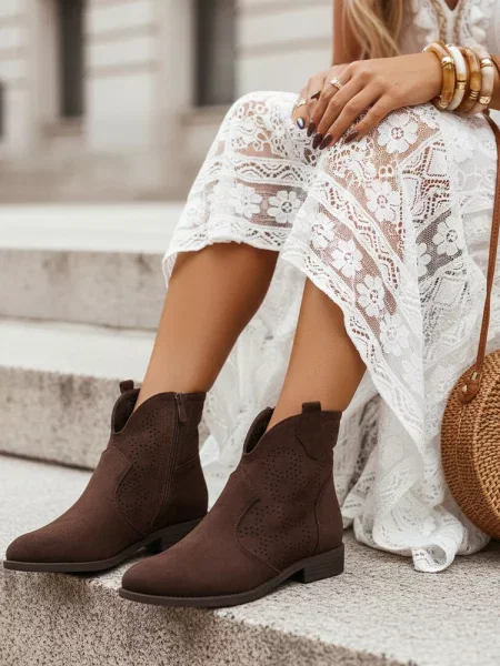 Sandale Dstreet fără toc