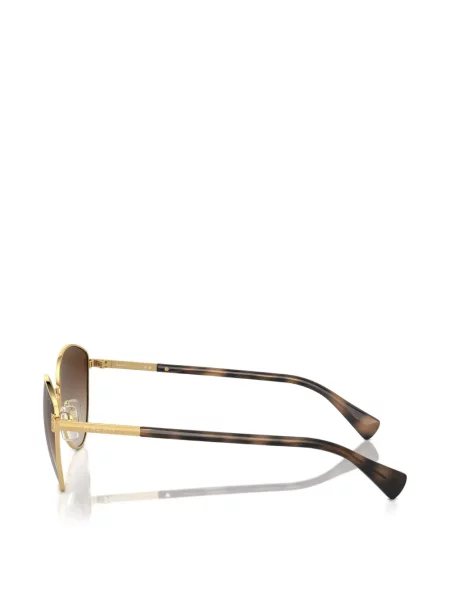 Ochelari de soare Polo Ralph Lauren cu imprimeu geometric negru