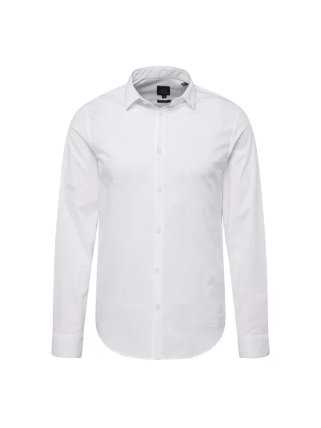 ARMANI EXCHANGE Cămașă Tessuto' alb
