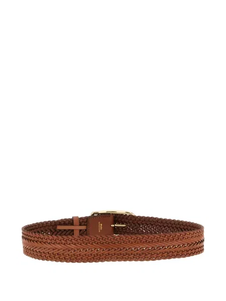 Cu centură cămașă Polo Ralph Lauren cu cataramă țesută roz
