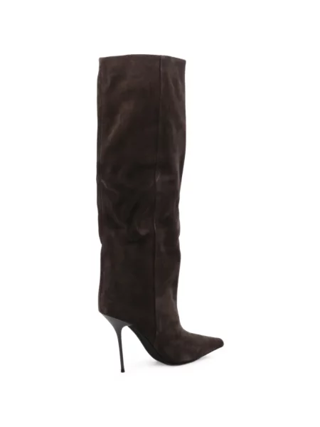 Cizme Jeffrey Campbell din piele de căprioară maro