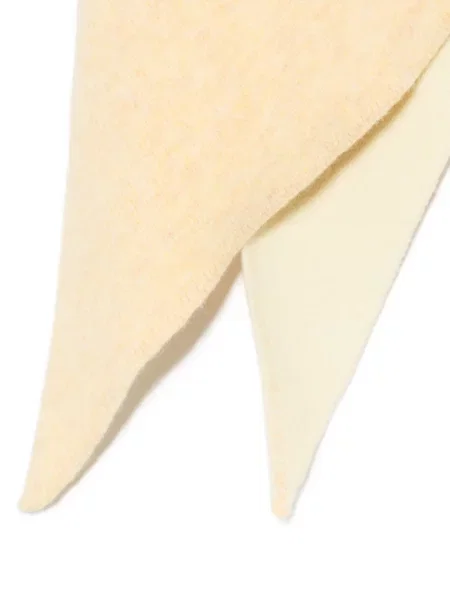 Fular B.b. Walace tricotate galben