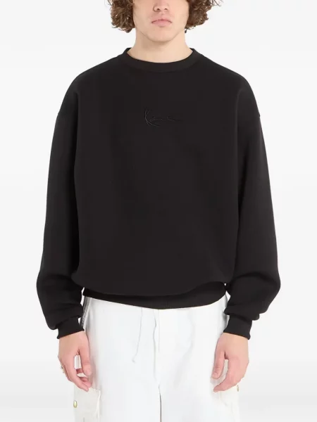 Hanorac crewneck Karl Kani negru