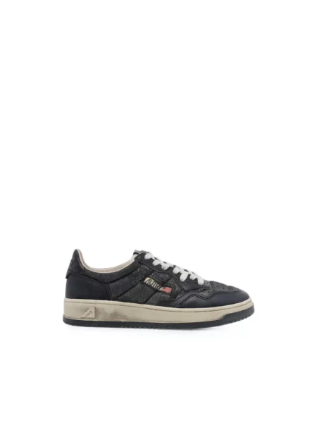 Sneakersy Autry skórzane czarne