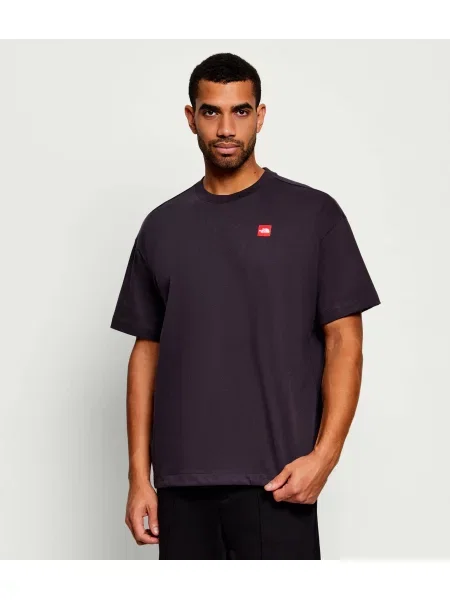 The North Face Tricou Red Box | Relaxed fit gri