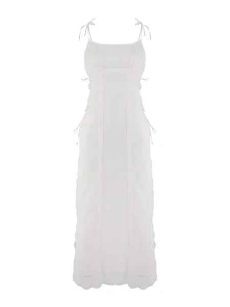Trendyol Rochie de plaja alb