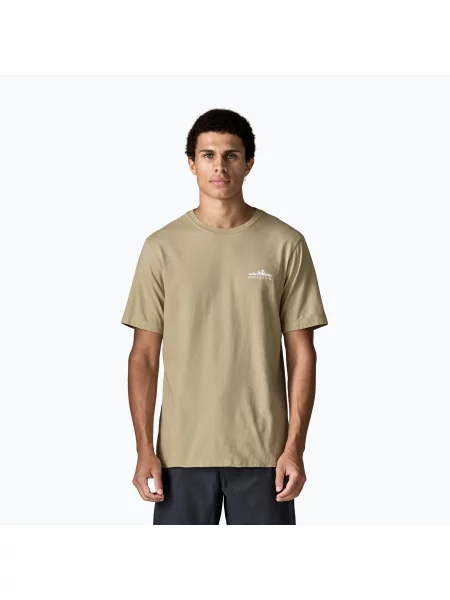 Tricou pentru bărbați Patagonia Fitz Roy Foothills weathered stone