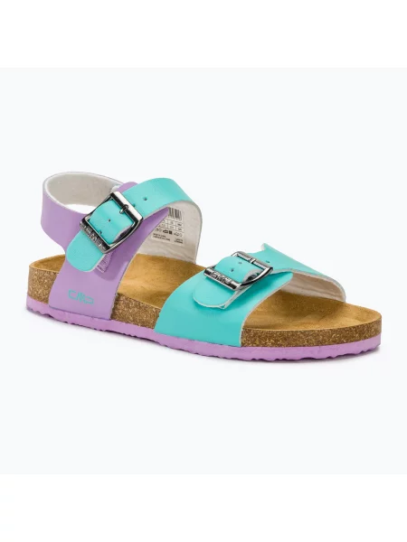Sandały dziecięce CMP Raisho light pink niebieskie