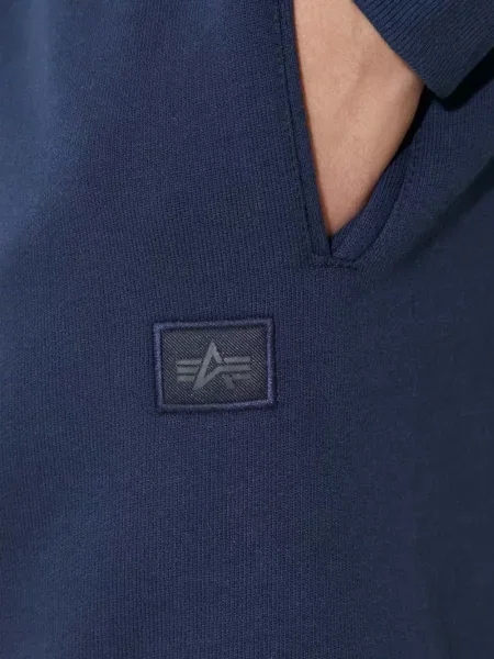 Шорти Alpha Industries с автограф с връзки синьо