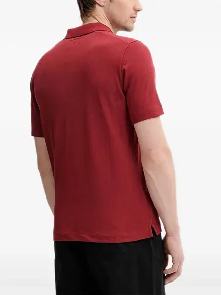 Gulerat tricou polo Marc O'polo roșu