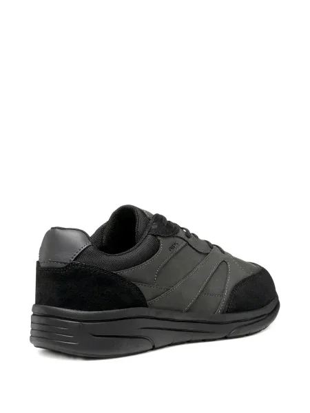 Sneakerși Geox din piele de căprioară gri