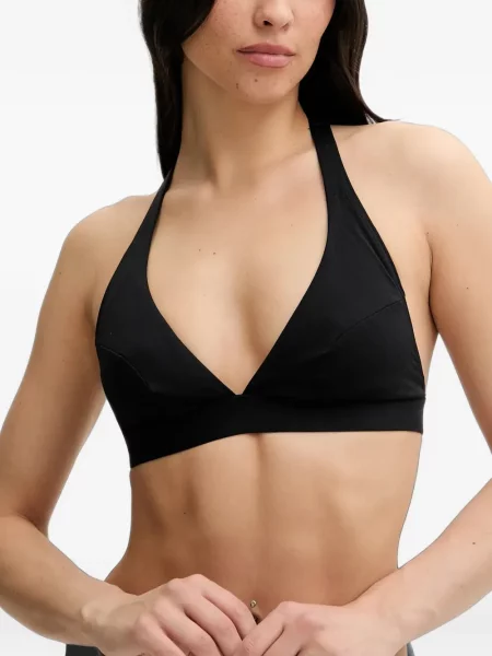 Top Chantelle cu gât halter negru