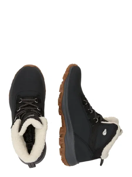 JACK WOLFSKIN Botine EVERQUEST gri metalic negru