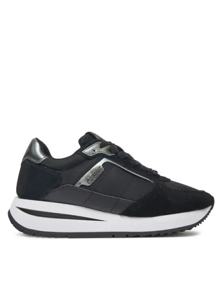 Guess Sneakersy FLPEGY čierna