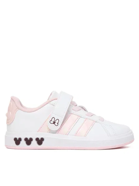 Adidas Sneakersy Grand Court Minnie El K biały
