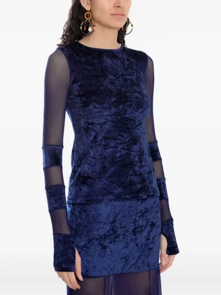 Top Amir Slama plasă albastru