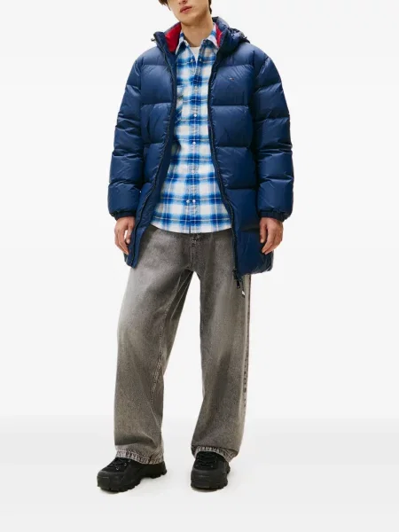 Geacă de blugi Tommy Jeans albastru