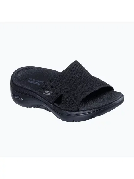 Дамски чехли SKECHERS Go Walk Arch Fit Dakota black черно